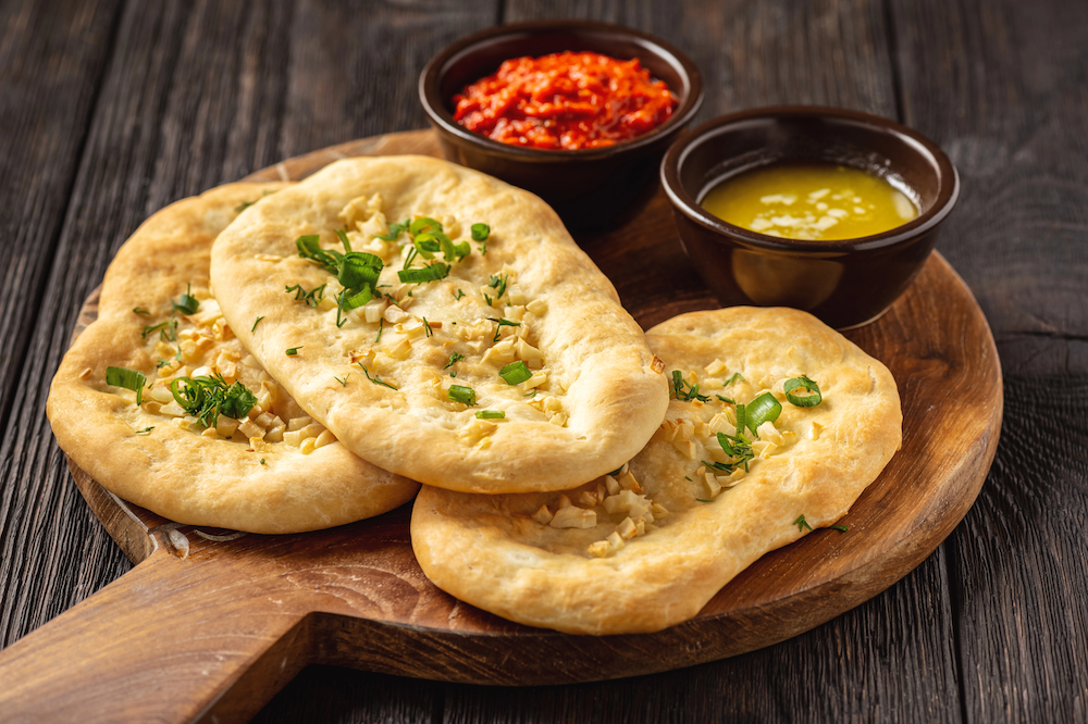 Fresh Naan Bread